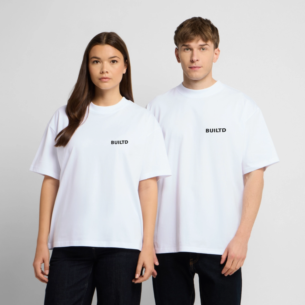 Heavy Oversize T-Shirt - Weiß