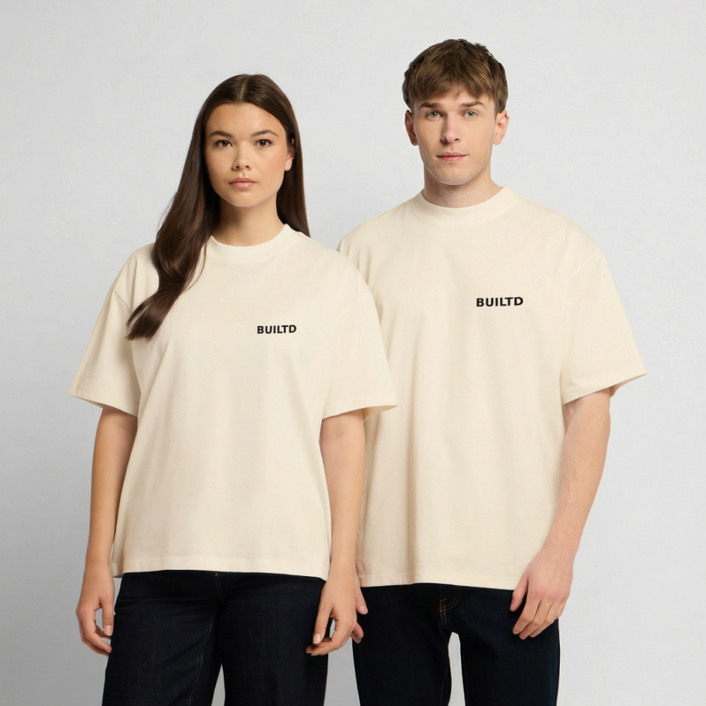 Heavy Oversize T-Shirt - Creme