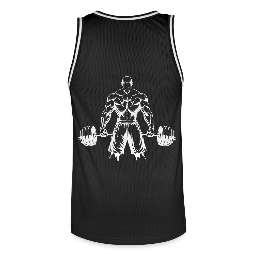 Männer Basketball-Trikot - Schwarz/Weiß