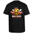 Heavy Oversized T-Shirt bee - Schwarz
