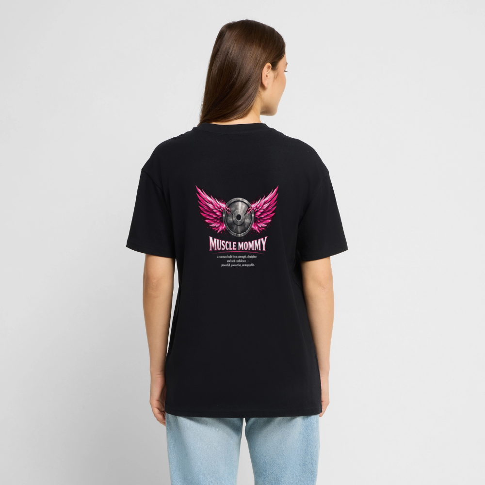 Heavy Oversized T-Shirt bee - Schwarz